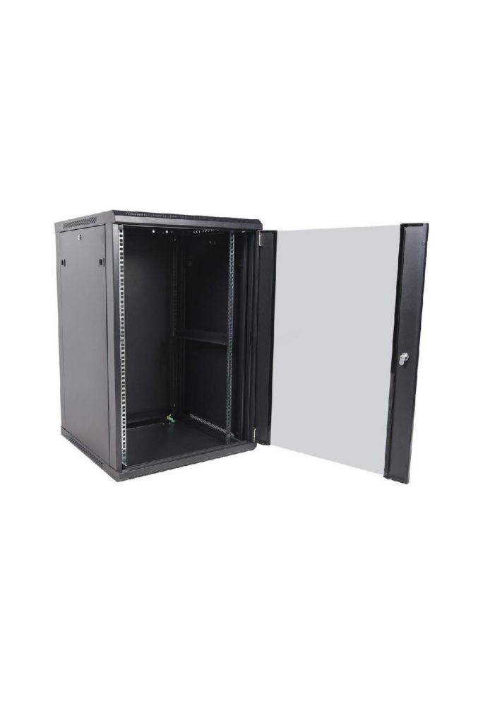 Securitynet wall cabinet open