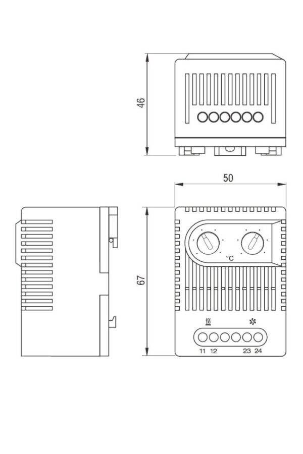 TERM-VH dual thermostat