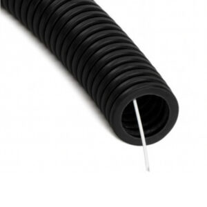Vamzdis gofruotas Pipelife juodas 750N atsparus UV, 16mm, 20mm, 25mm, 32mm, 40mm, 50mm