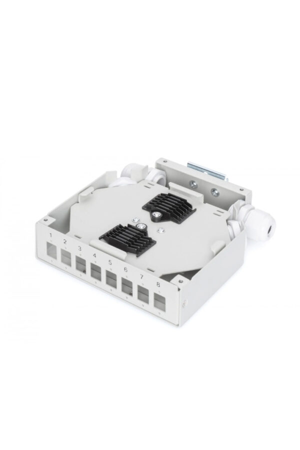 TB-DIN-01 fiber box 8 sc