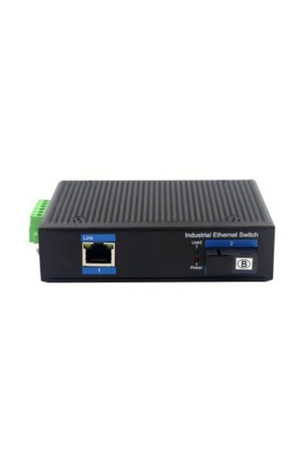 Industrial media converter din